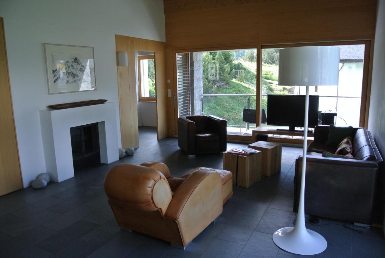 Chesa La Montanella - Ferienwohnung, มาโลจา ภายนอก รูปภาพ