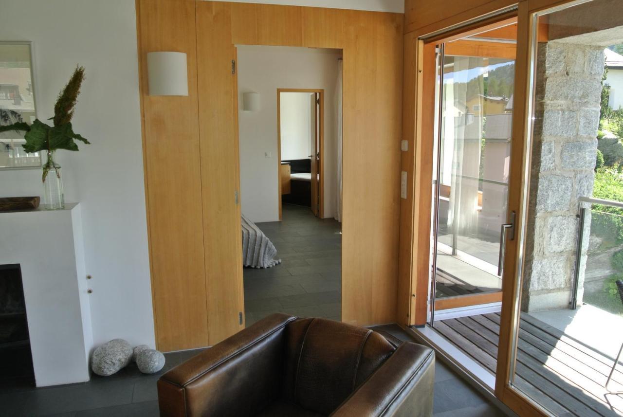 Chesa La Montanella - Ferienwohnung, มาโลจา ภายนอก รูปภาพ
