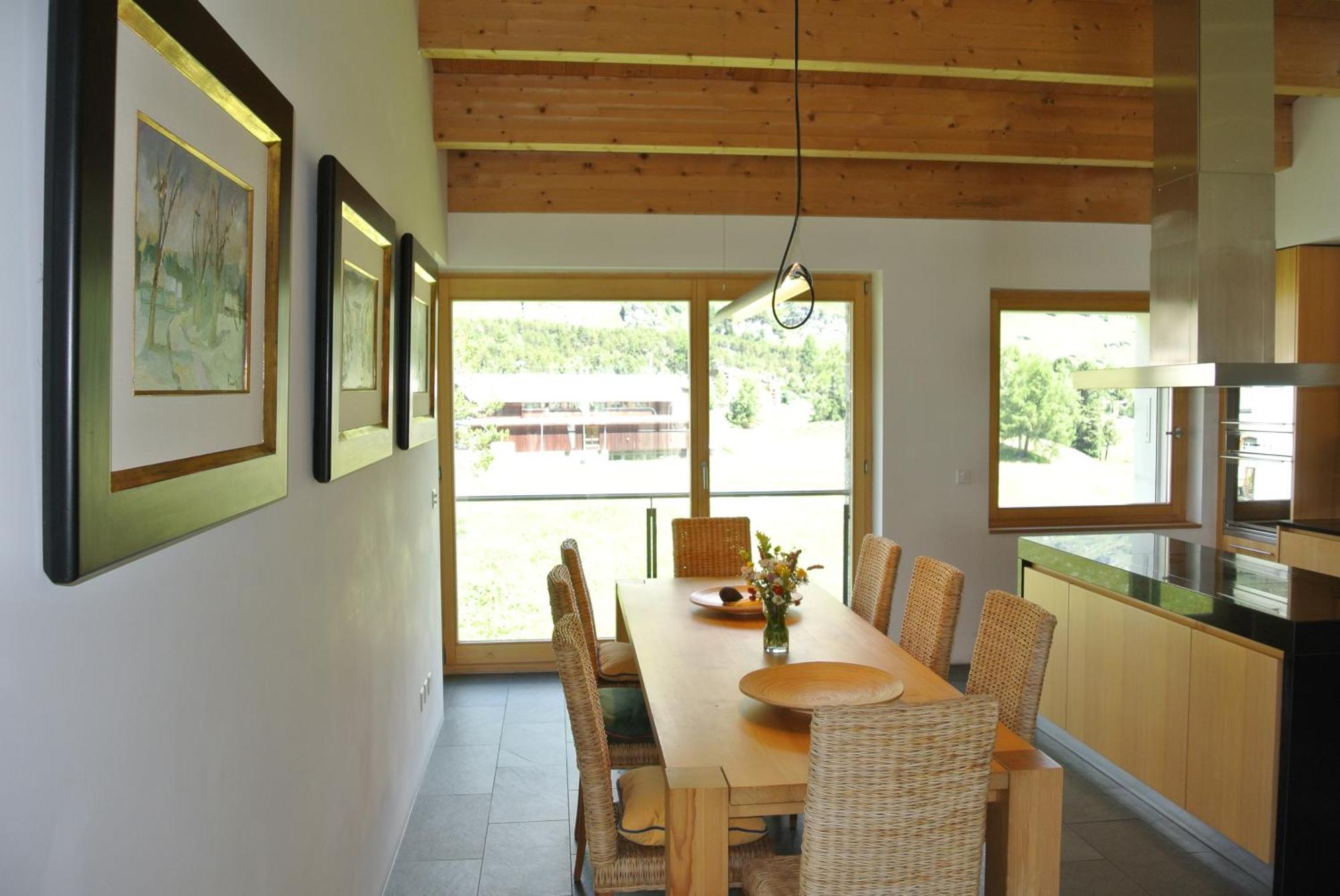 Chesa La Montanella - Ferienwohnung, มาโลจา ภายนอก รูปภาพ